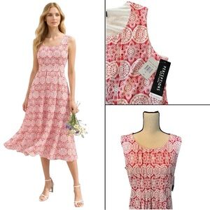 NWT Perceptions New York Pleated Sleeveless Dress